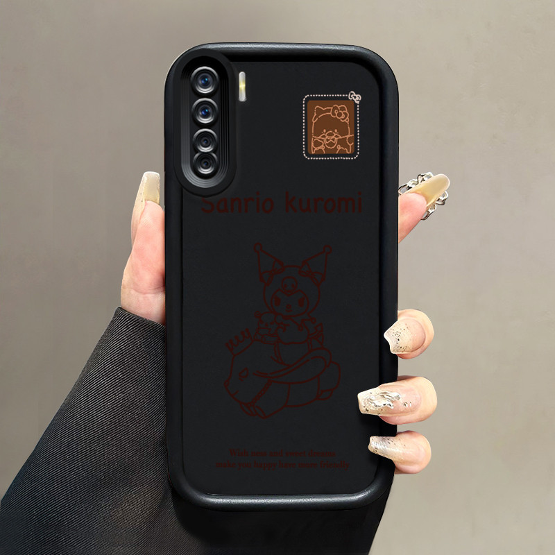 Casing Hp OPPO A91 OPPO F15 OPPO Reno 3 Case karakter kartun sketsa Softcase Kesing ponsel terbuat C