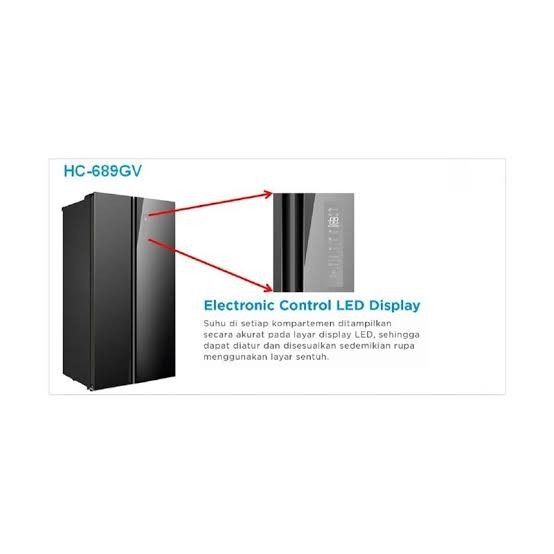 promokulkas side by side MIDEA HC-689GV