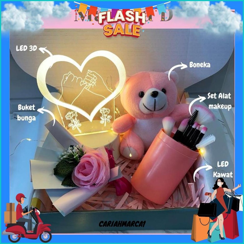 

Kado Hampers Box Kado Ulang Tahun Hadiah Ulang Tahun Wanita Kado Cewek Gift Box Wisuda Original Produk