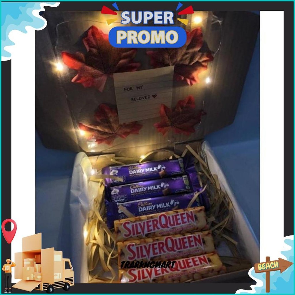 

Snackbox Coklat Led Edition / Snackbox Lampu / Snackbox Coklat Edition / Snackbox / Hadiah Wisuda /Hadiah Ulang Tahun / Hadiah Sidang Termurah Banget