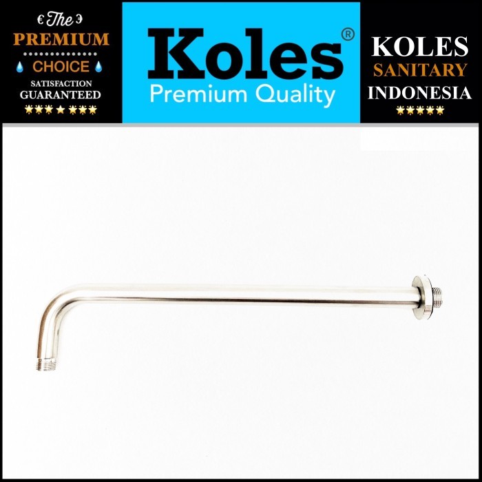 Terpopuler Pipa Shower Spout Wall Shower Koles 029 Stainless Steel Sus 304