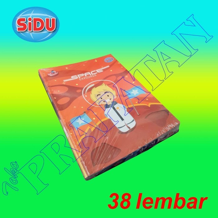 

Buku Tulis Sidu 38 lembar (10 buku)