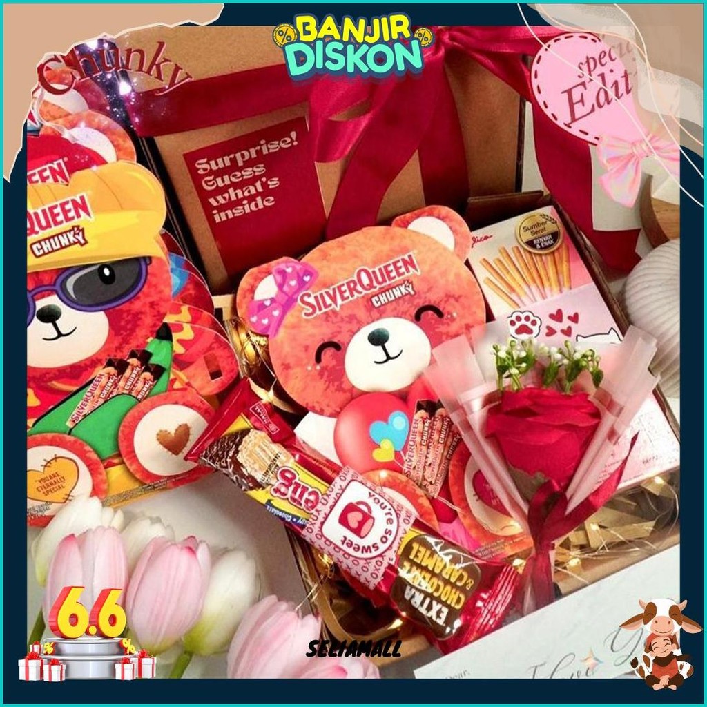 

Hampers Snack Box Kado Ulang Tahun Valentine Set Kado Hadiah Pacar Gift Box Buket Murah Hadiah Wisuda Sempro Anniversary Hari Guru Cewek Cowok Chunky Bar Bisa Cod