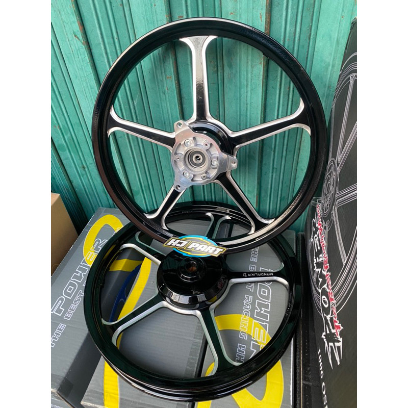 VELG MANDALIKA AEROX 140/160-17 Ring 17 velg Power mandalika aerox velg aerox velg mandalika aerox