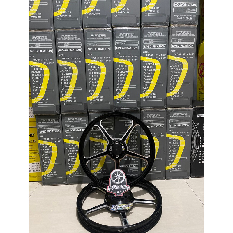 VELG MANDALIKA VARIO 125 VARIO 150 NEW PCX 150/160 ALL MIO VELG MANDALIKA VARIO RING 17 VELG POWER