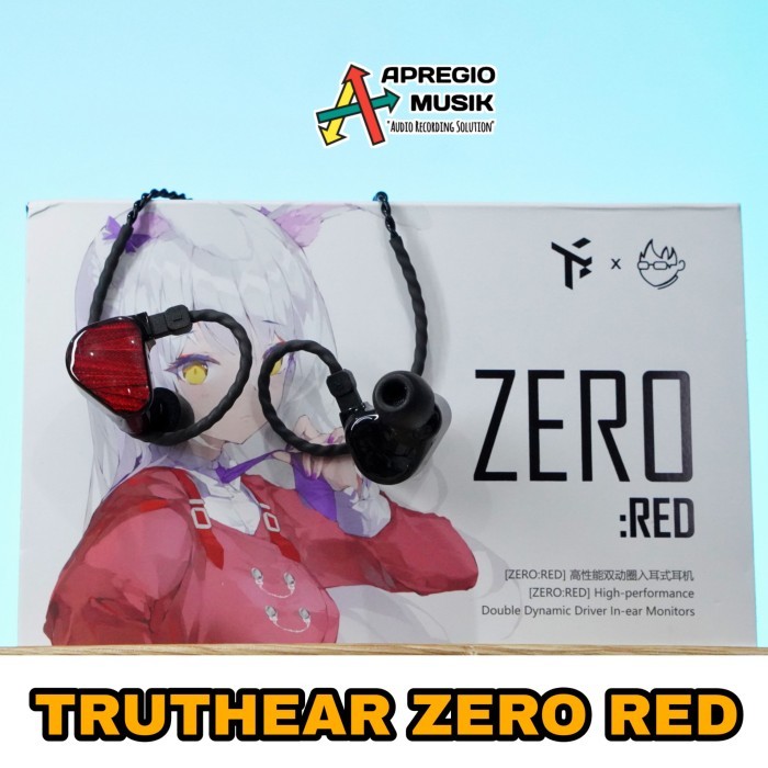 Truthear Zero Red Edition x crinacle Dual Dynamic Driver earphone