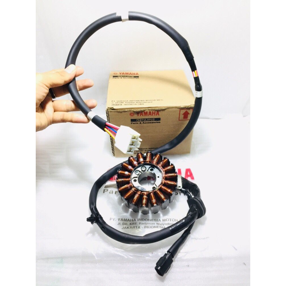 MAGNET STATOR SPULL SPOL STATER ACG SET YAMAHA AEROX NMAX 2020 PNP NMAX AEROX LEXY OLD KABEL 120CM