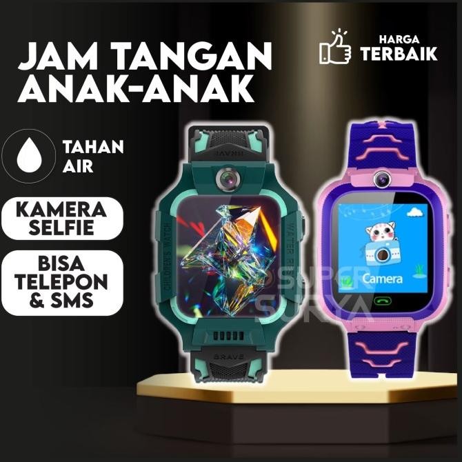 Jam Smartwatch Anak Digital Elektronik Fashion Imoo Waterproof Ip67