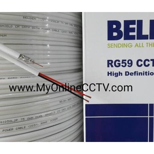 GRATIS ONGKIR Kabel Camera CCTV Belden Coaxial + Power RG59 RG6 Ecer