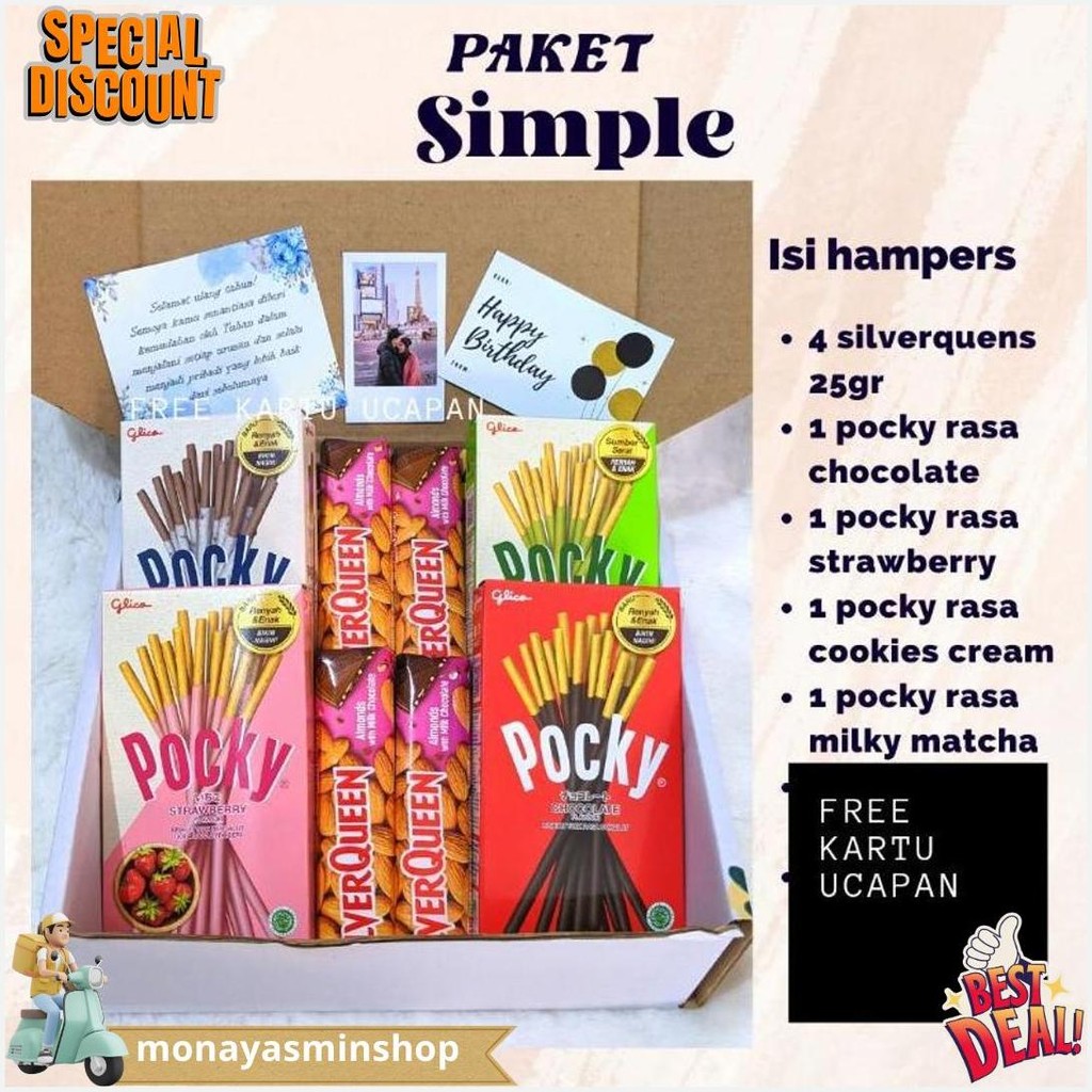 

Hampers Snack Coklat Silver Queen Love Edisi Valentine Gift Box Wisuda Ulang Tahun Anniversary Termurah Banget