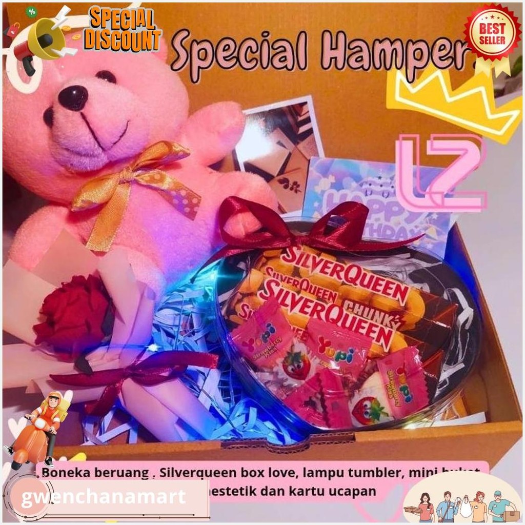 

Dream - Hampers Box Ulang Tahun Valenteine Hampers Coklat Snack Terlaris