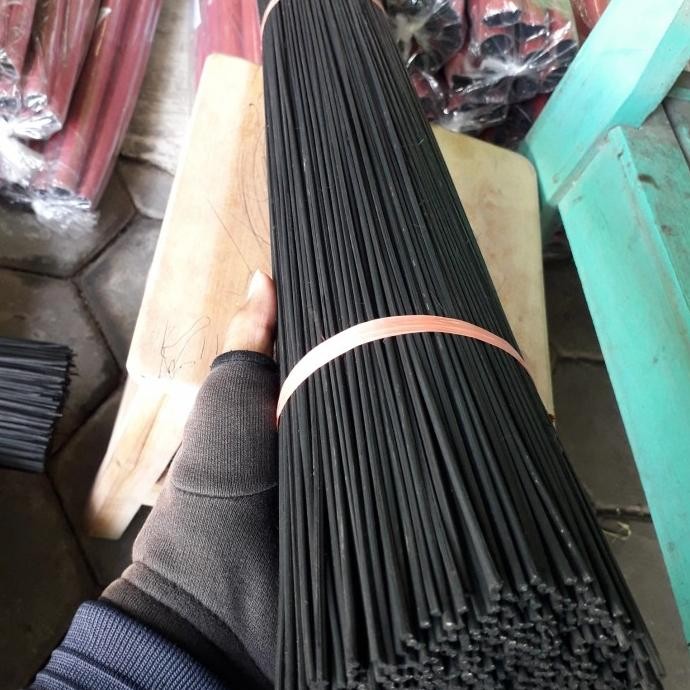 Jeruji Sangkar Bambu Warna Hitam 1 Ikat Diameter 2Mm Ruji Sangkar Kuat