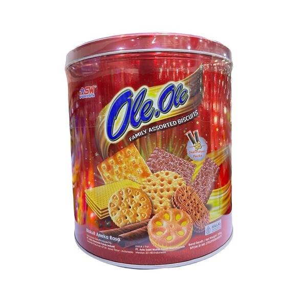 

OLE OLE ASST BISCUIT TIN SEASONAL 250 GR