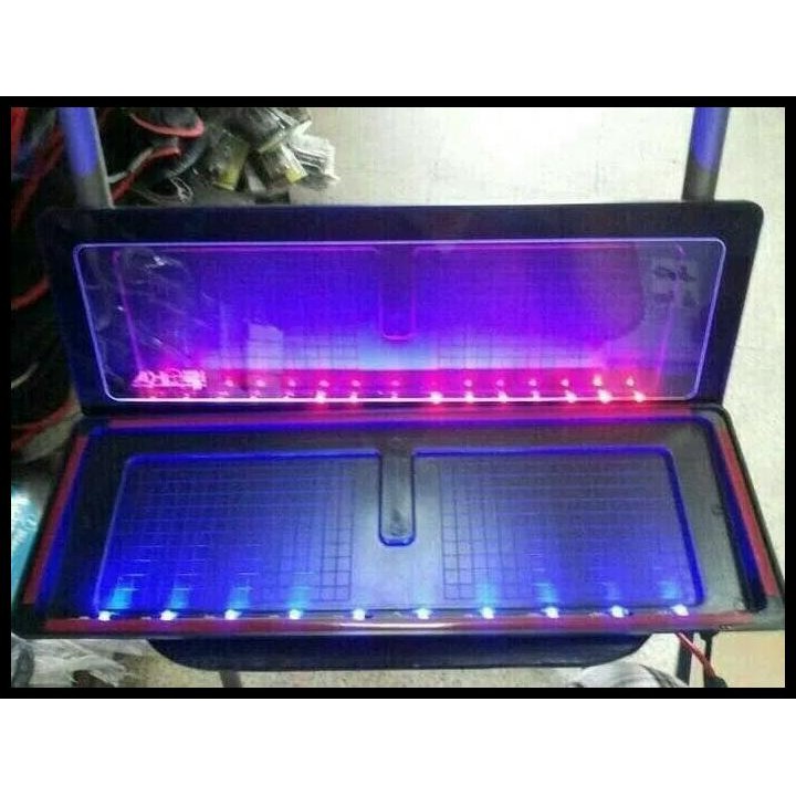 Dudukan Plat Nomor Acrylic Isoka Mobil Fortuner