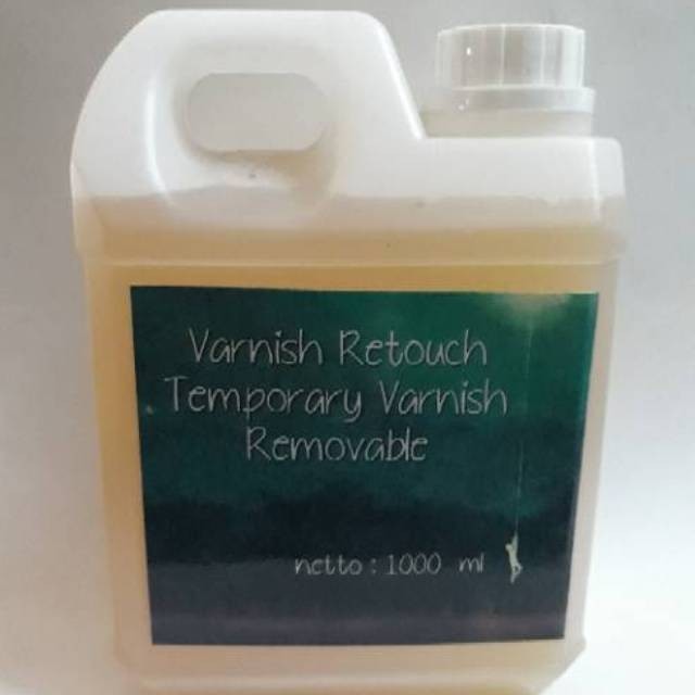 

Pelindung Lukisan Varnish Retouch Temporary oil PAINTING glossy