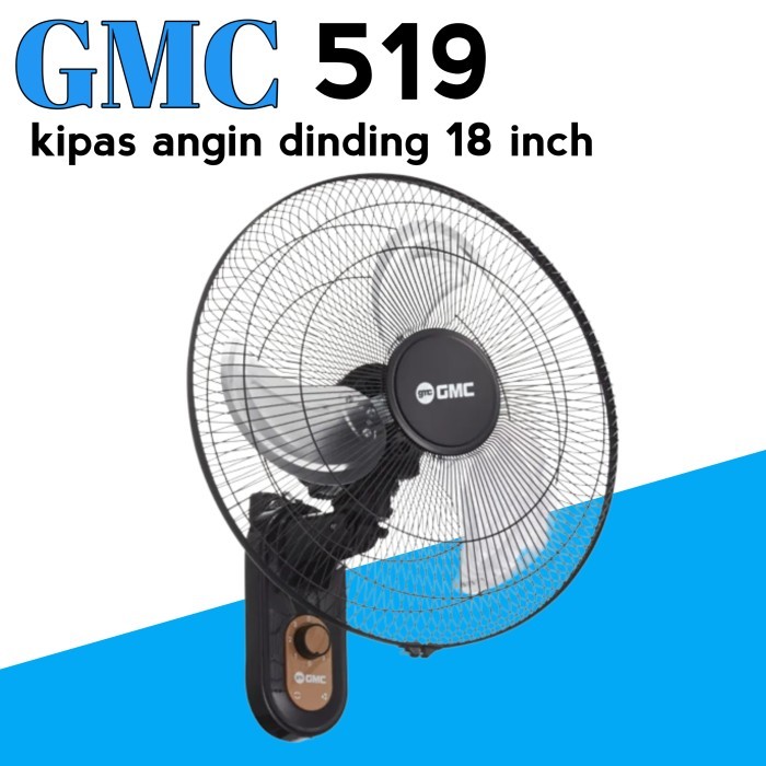 kipas angin GMC dinding 18 inch/kipas angin tornado/kipas angin besi/kipas angin dinding blower