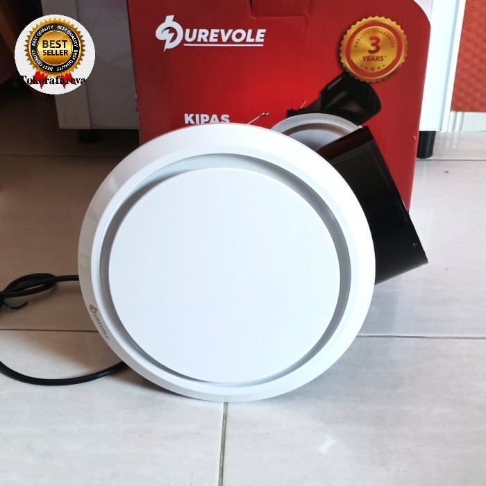 Eurofan Ceiling / Plafon Exhaust Fan VXRD8PW 8 Inch Baru