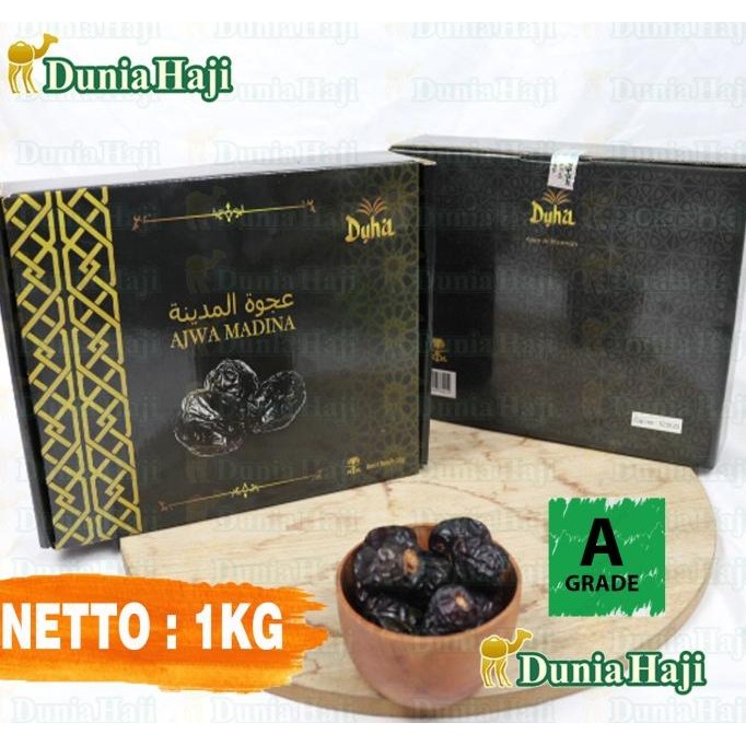 

Dunia Haji - Kurma Ajwa (Kurma Nabi Asli Madinah) 1Kg