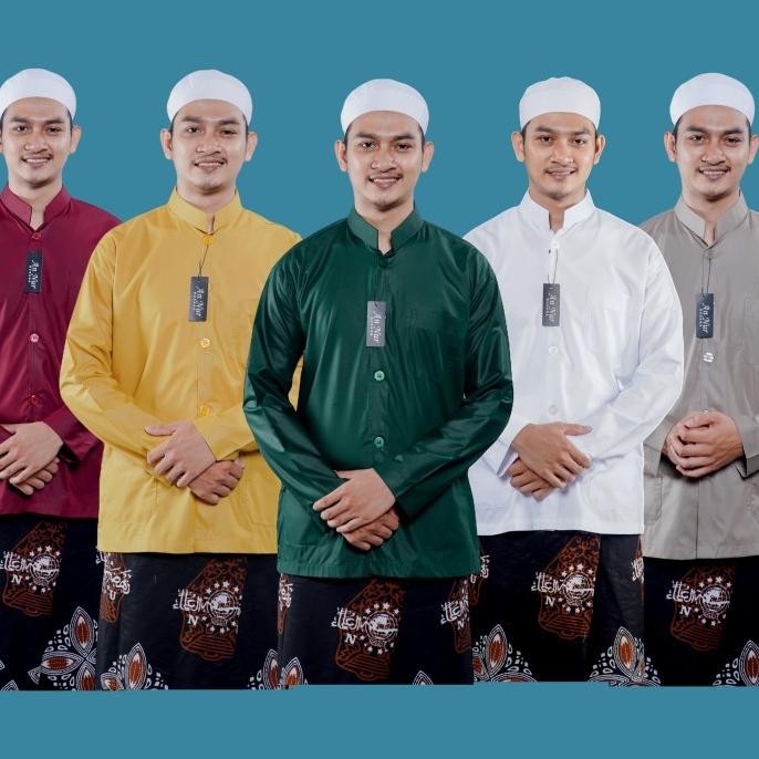 BAJU KOKO DEWASA MODEL HAIBAH AMMU MEREK ANNUR