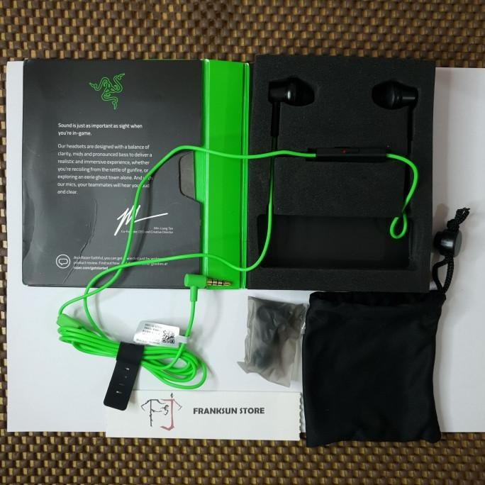 Razer Hammerhead Duo Console Earphone untuk Nintendo switch PS XBOX Terlaris