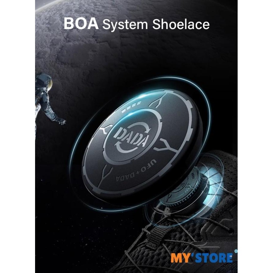 BOA System Lacing Tali Sepatu BOA Putar Dada Nyaman Terlaris