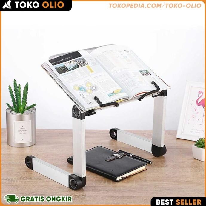 Stand Holder Lipat Penyangga Baca Buku Alquran Sudut 360 Derajat