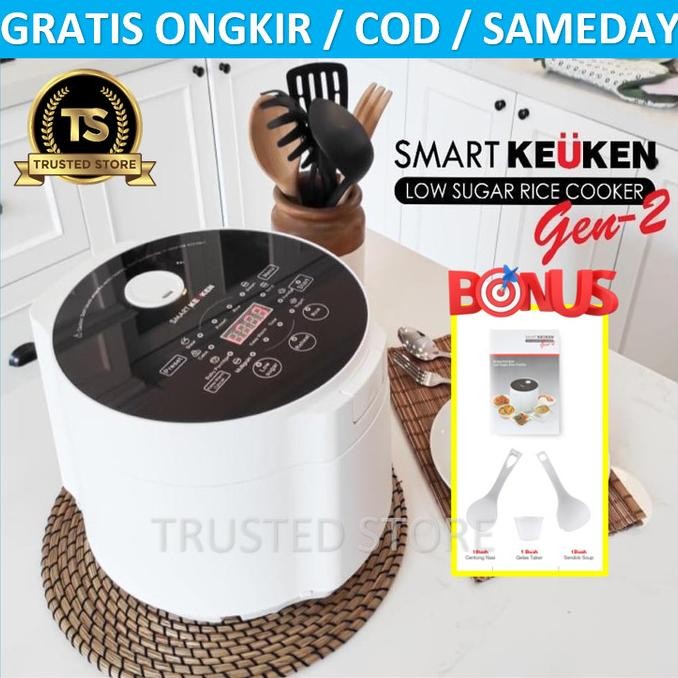 Smart Keuken Gen 2 Rice Cooker Low Carbo Rendah Karbo Ricecooker
