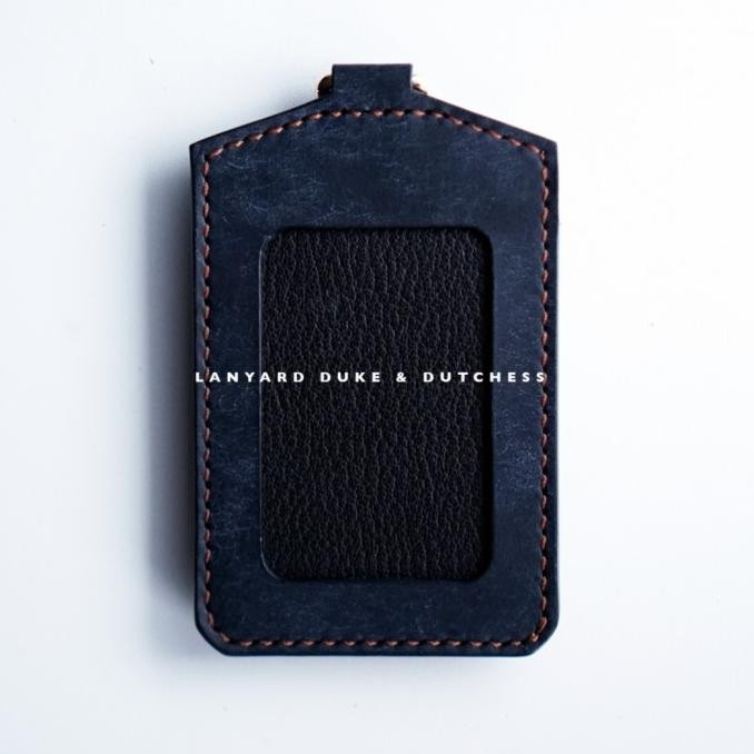 

Whitehouse Lanyard - Badalassi Carlo Italian Leather - Pueblo Navy