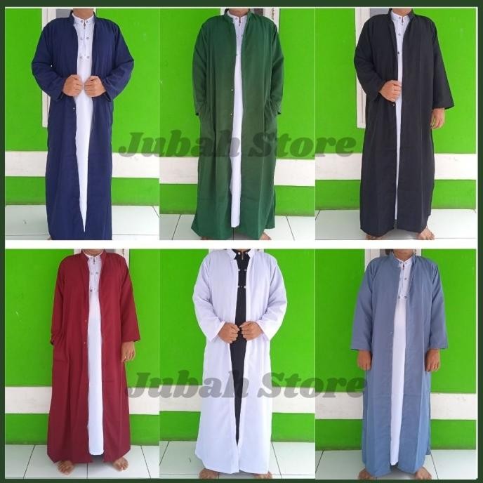 [COD] JUBAH BELAH / JUBAH LUARAN AL - HARBI / JUBAH HABIB / JUBAH PRIA