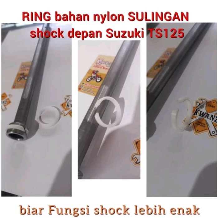 Ring Sulingan Shock Depan Ts125 Nylon Shock Depan Ts125 Barang Langka