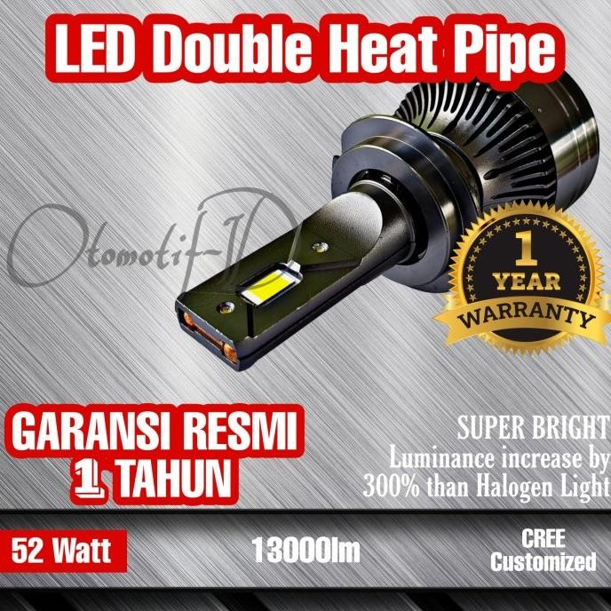 Lampu Mobil Led Dhp 52 Watt Canbus H1 H7 H8 H9 H11 H16 Hb3 Hb4 Hir2