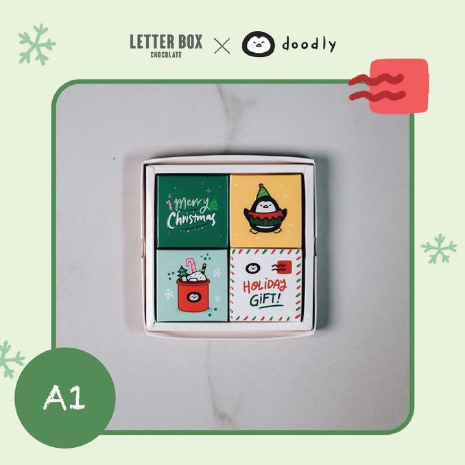 

Hadiah Natal - Letter Box Chocolate Christmas Gift 2X2