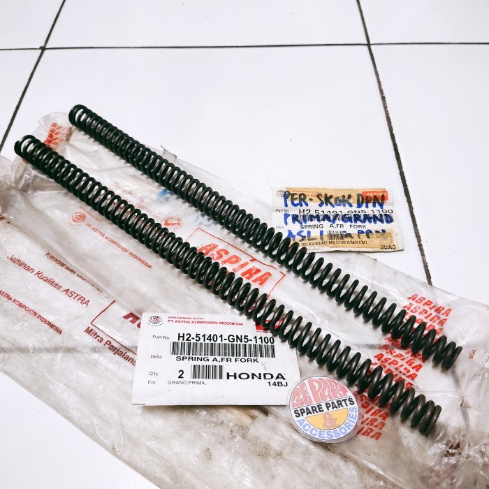 Per Shock Depan Grand Prima Legenda Set Ori Aspira Barang Langka