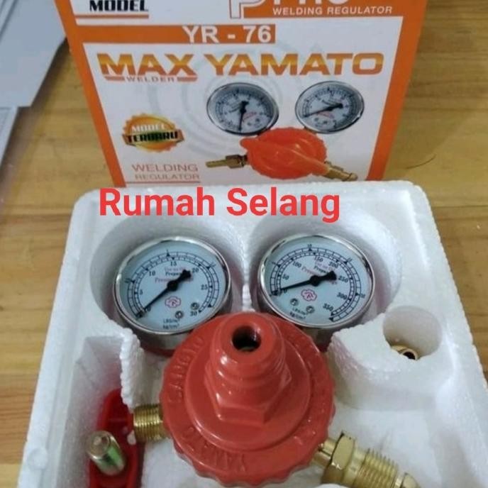 Regulator Gas Lpg 50 Kg High Pressure Yamato / Regulator Gas Las Bagus