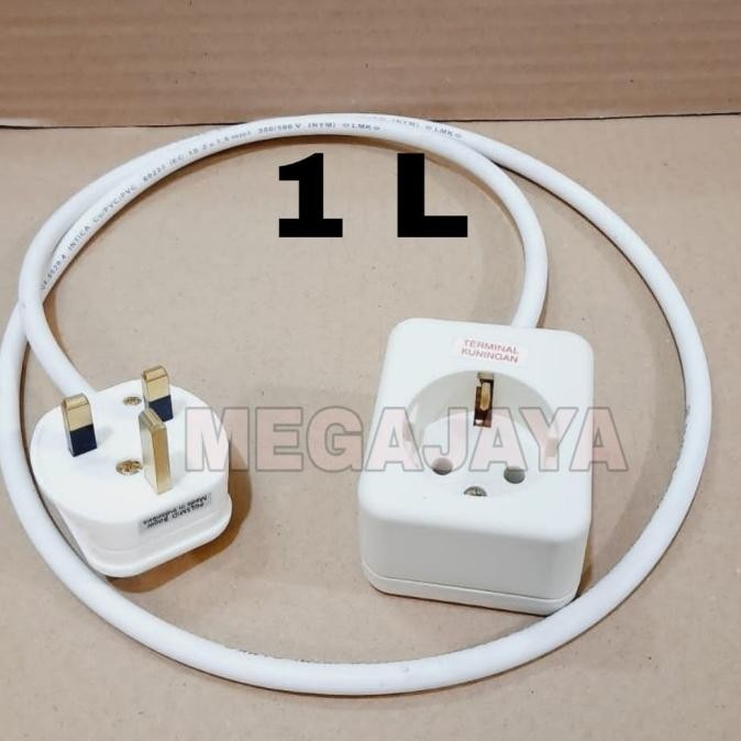 Kabel Extansion Kaki 3 Ke 2 Adapter Kaki 3 Colokan Arab Saudi Sambunga