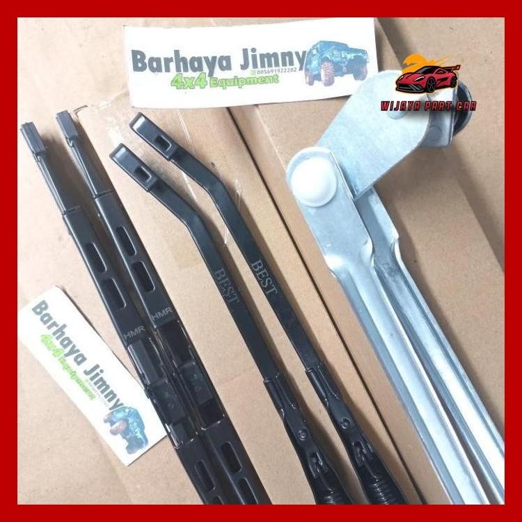 WIPER SET KATANA JIMNYJB31 KOMPLIT LINK TANGKAI WIPER PNP MODEL DERAT
