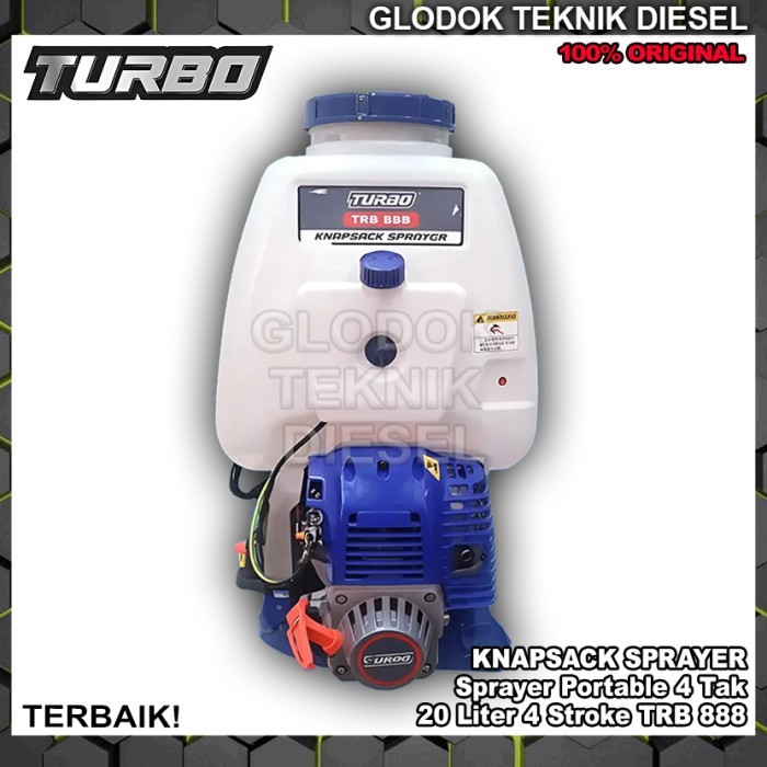 Gasoline Knapsack Sprayer 4 Stroke 20 Liter Semprotan Sprayer Backpack Gendong Semprot 4 Tak Bensin