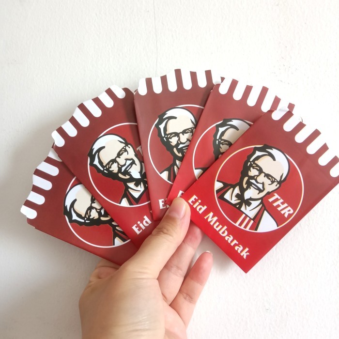 

SALE AMPLOP LEBARAN VIRAL KFC, MIXUE, MCD, HOKBEN, BURGER KING, DUNKIN KLF5