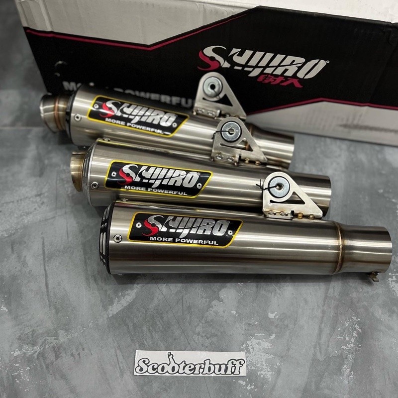 Knalpot Shijiro Fullsystem Vespa Sprint Primavera S LX