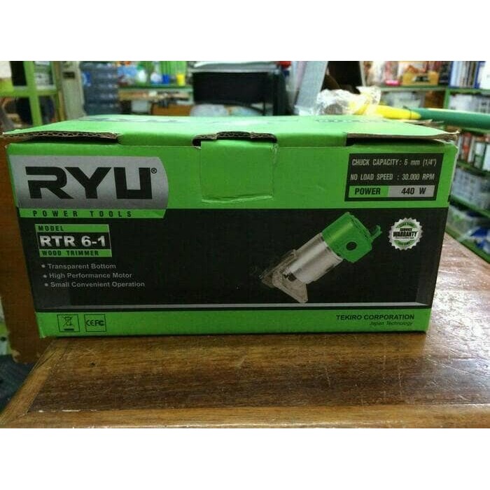 

RYU WOOD TRIMMER RTR 6-1 MESIN TRIMMER