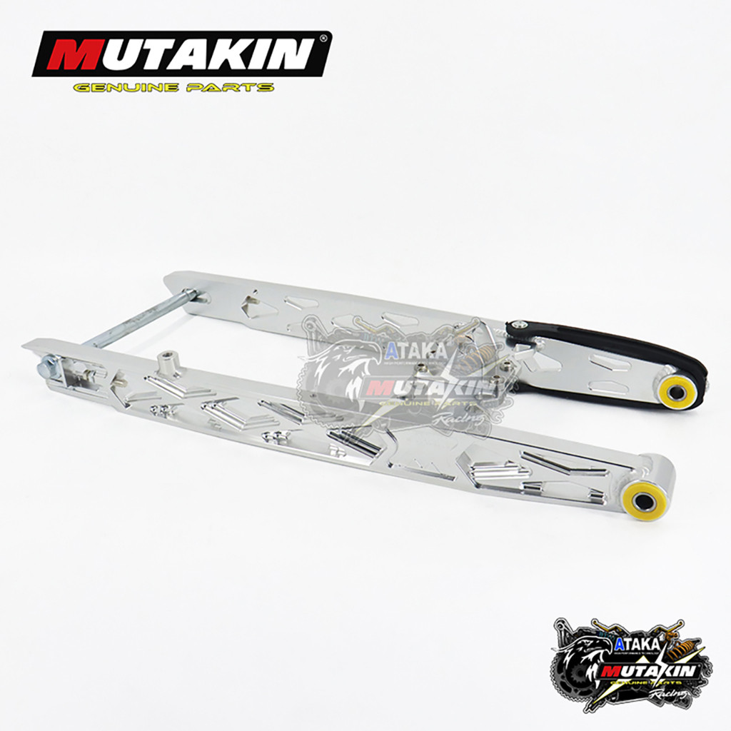 MUTAKIN CNC Swing Arm +2 +3 inci mengentalkan Hypertech for Jupiter Mx old mx king mx new Y15zr Y16