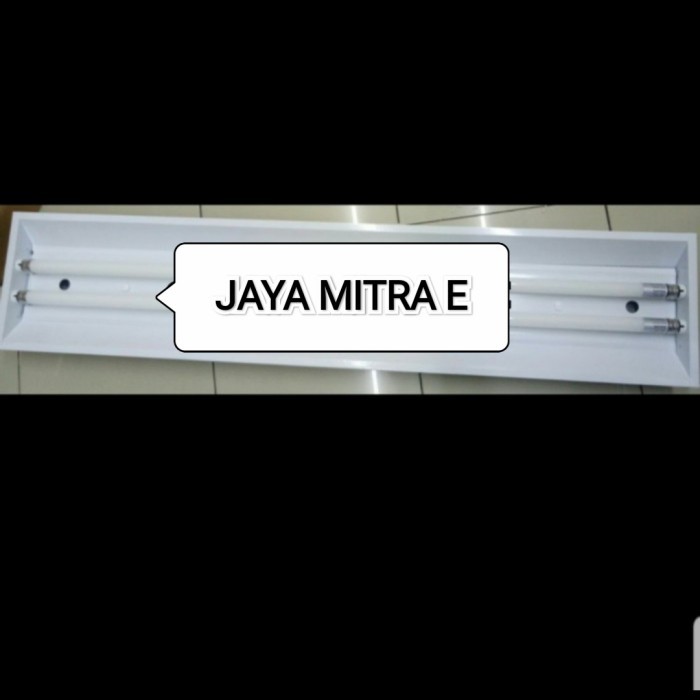 Limited Kap Lampu Tld Tki 2X36W Komplit Set Tl Led Philips Ecofit 16Watt
