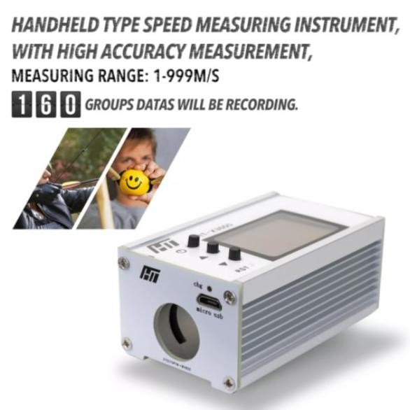 CHRONOGRAPH CRONO ALAT PENGUKUR KECEPATAN PELURU not PROCHRONO fps mps