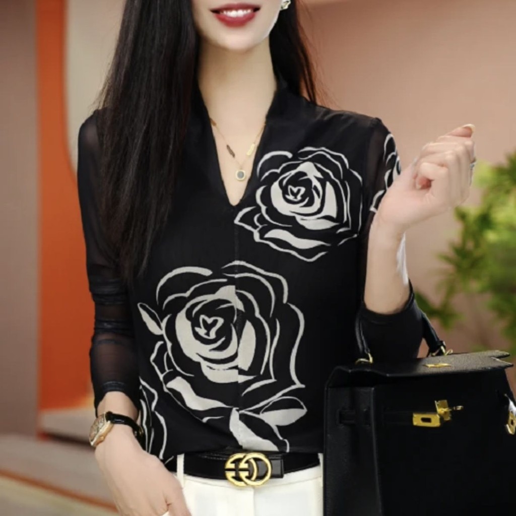 Mesh Long Sleeve Shirt Breathable Double Layer Base Layer Outerwear