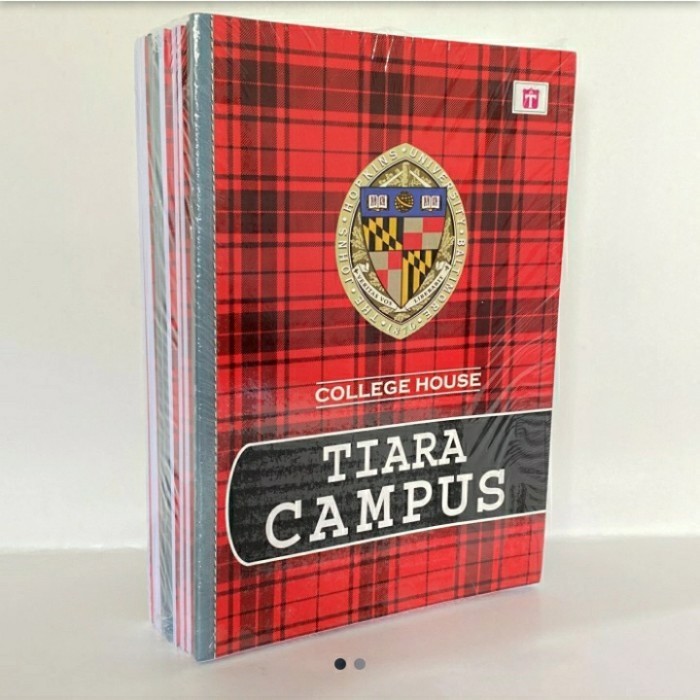 

Ready Buku Tulis Tiara Campus Boxy isi 50 Lembar / Pack