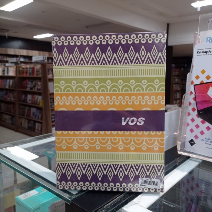 

Ready buku tulis vos B5 tribal isi 10 48 lembar original gramedia