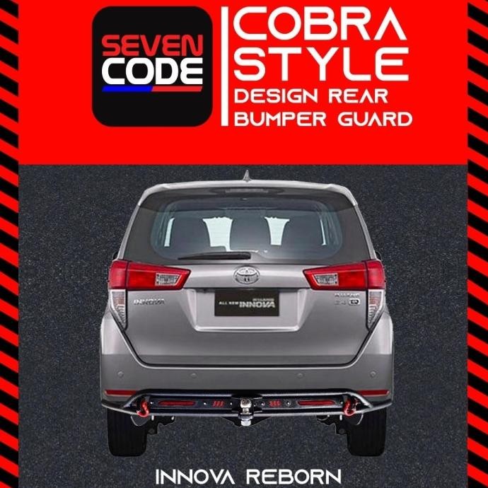 NEW PENGAMAN BELAKANG TOWING BAR COBRA STYLE ALL NEW INNOVA REBORN