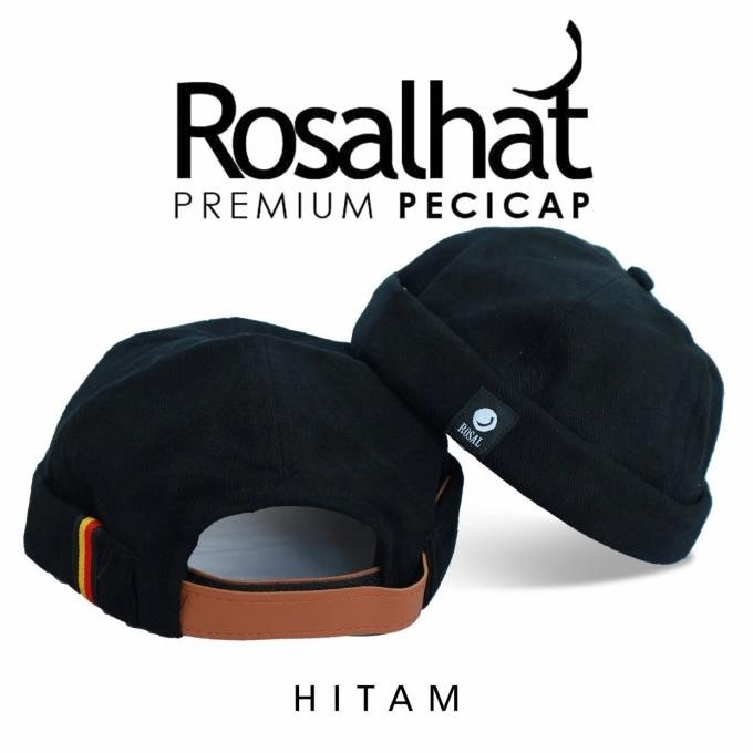 Premium Peci Cap / Rosal Hat / Topi Muslim / Peci Muslim / Miki Hat Original