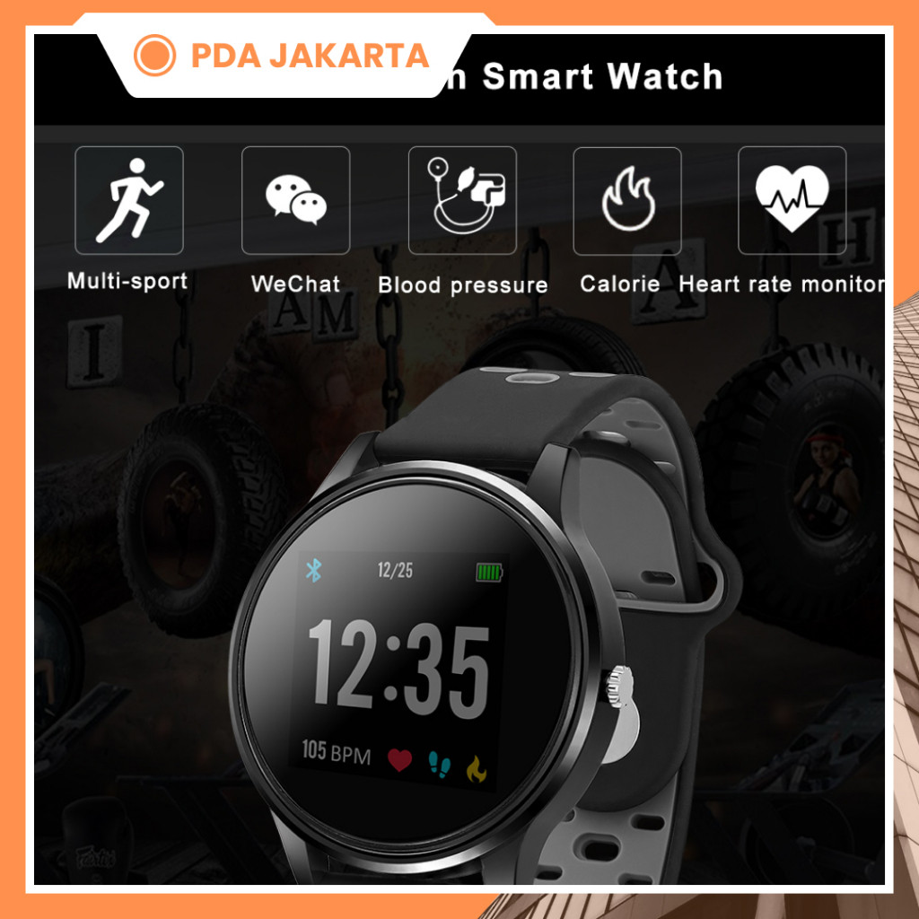 BEST SALE [BEST SELLER] JSW 1688 Smartwatch Bluetooth Conection Waterproof Jam Pintar Termurah