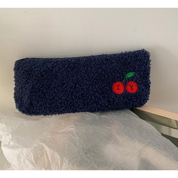 

Kotak Pensil Korea Bulu Lucu Minimalis